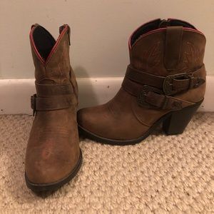 Dingo cowboy boot booties size 8.5